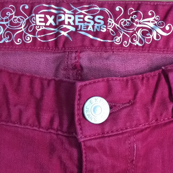Express Jeans Legging Zelda Slim Fit Ultra Low 6 - Picture 5 of 6